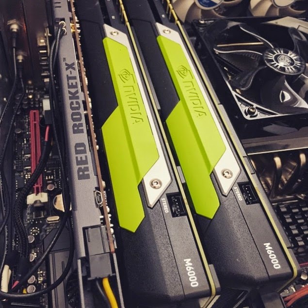 Δύο NVIDIA Quadro M6000 GPUs εμφανίζονται - Φωτογραφία 1