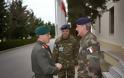 Επίσκεψη του νέου Διοικητή της 1ης Στρατιάς Αντιστράτηγου Ιωάννη Ηλιόπουλου στο Ευρωπαϊκό Στρατηγείο Λάρισας