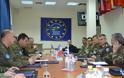 Επίσκεψη του νέου Διοικητή της 1ης Στρατιάς Αντιστράτηγου Ιωάννη Ηλιόπουλου στο Ευρωπαϊκό Στρατηγείο Λάρισας - Φωτογραφία 2
