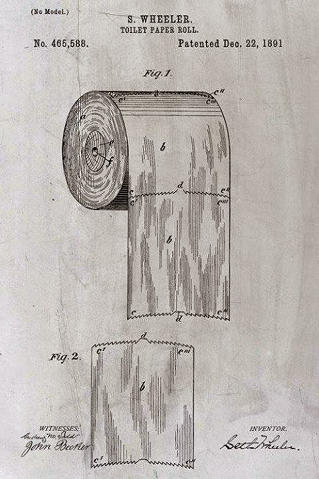 Σχέδιο του 1891 δείχνει το σωστό τρόπο χρήσης του χαρτιού υγείας - Φωτογραφία 2