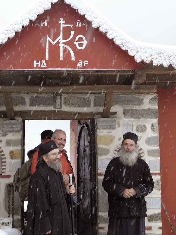 6199 -Η εορτή του Αγίου Παύλου του Απλού στο χιονισμένο Κελλί Μαρουδά. - Φωτογραφία 16