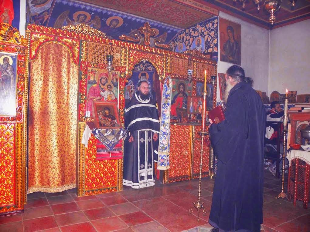 6199 -Η εορτή του Αγίου Παύλου του Απλού στο χιονισμένο Κελλί Μαρουδά. - Φωτογραφία 2