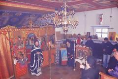 6199 -Η εορτή του Αγίου Παύλου του Απλού στο χιονισμένο Κελλί Μαρουδά.