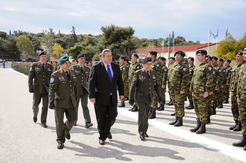 Παρουσία ΥΕΘΑ Πάνου Καμμένου στην Τελετή Ορκωμοσίας των Ν/Σ Οπλιτών στο ΚΕΕΔ - Φωτογραφία 2