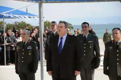 Παρουσία ΥΕΘΑ Πάνου Καμμένου στην Τελετή Ορκωμοσίας των Ν/Σ Οπλιτών στο ΚΕΕΔ