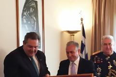 Επίσκεψη ΥΕΘΑ Πάνου Καμμένου στις εκδηλώσεις για την επέτειο απελευθέρωσης των Καλαβρύτων