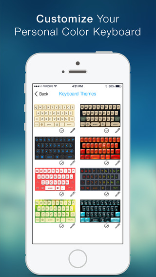Color Keyboard TapTap: AppStore free today...χρωματίστε το πληκτρολόγιο σας χωρίς jailbreak - Φωτογραφία 3