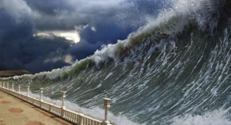 ΠΡΟΒΛΕΨΗ - ΣΟΚ! Φόβοι για μεγάλο τσουνάμι στην Ελλάδα - Φωτογραφία 1
