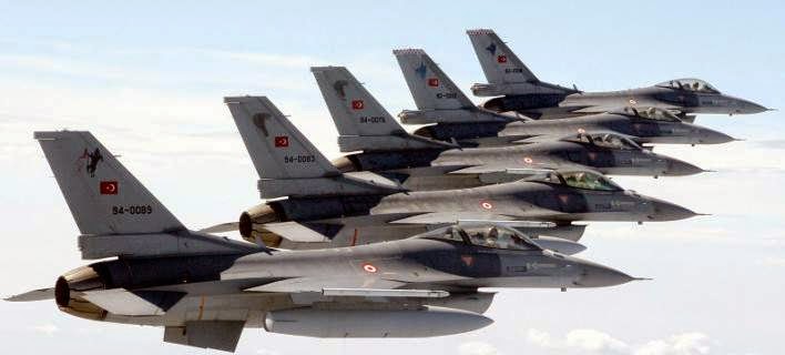 Νέα τουρκική πρόκληση: Υπερπτήση έξι F-16 πάνω από τους Φούρνους - Φωτογραφία 1