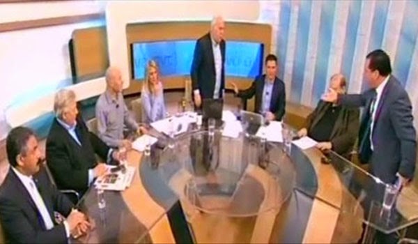 Καβγάς Παπαδάκη - Γεωργιάδη on air: Να γλείφεις τον Τσίπρα θέλεις; - Φωτογραφία 1