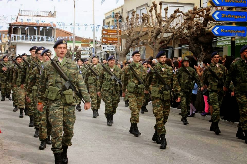 Παρέλαση Εθνοφυλάκων Σουφλίου. Η πρώτη γραμμή ΆΜΥΝΑΣ της Ελλάδος - Φωτογραφία 1