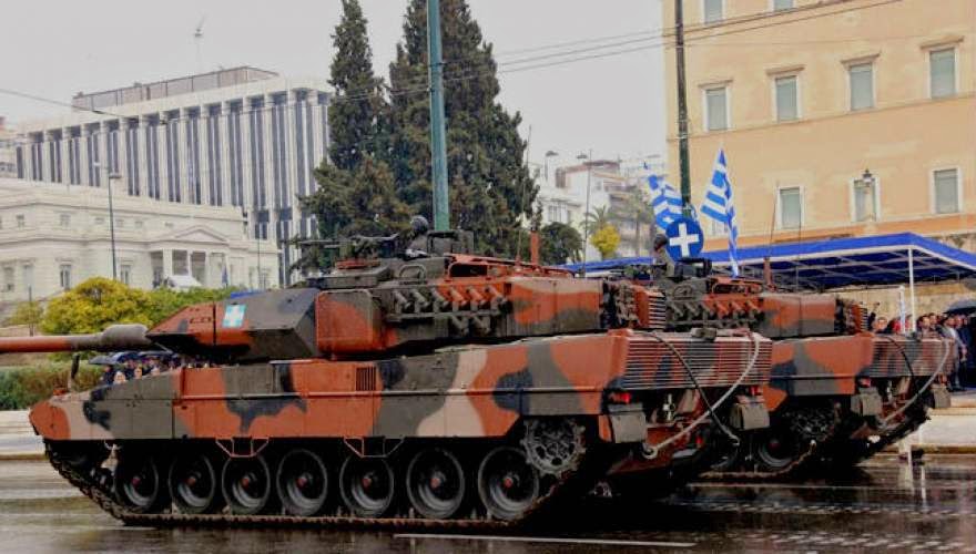 Γκάζια στο κόκκινο για τα Leopard 2HEL και ρεκόρ τηλεθέασης της στρατιωτικής παρέλασης (vid) - Φωτογραφία 1
