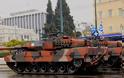 Γκάζια στο κόκκινο για τα Leopard 2HEL και ρεκόρ τηλεθέασης της στρατιωτικής παρέλασης (vid)