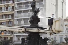 Πάτρα: Η νέα εικόνα των συντριβανιών της πλατείας Γεωργίου