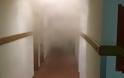 Η στιγμή της πυρκαγιάς μέσα στο ξενοδοχείο «Βεργίνα» στη Θεσσαλονίκη! [video]