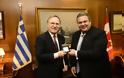 Συνάντηση ΥΕΘΑ Πάνου Καμμένου με τον Πρέσβη του Καναδά στην Ελλάδα