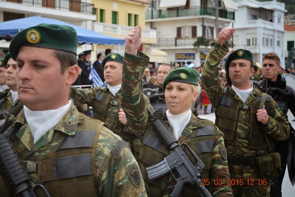 Φωτό από τη Στρατιωτική παρέλαση στη Σάμο - Φωτογραφία 3