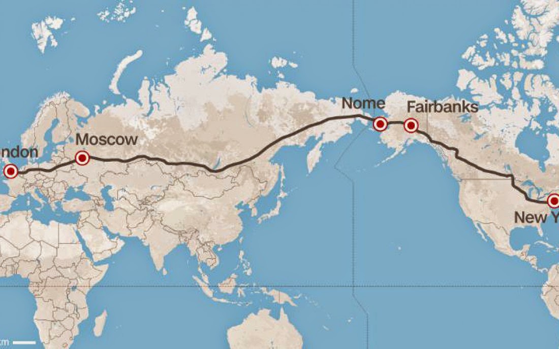 Η Ρωσία προτείνει έναν τεράστιο αυτοκινητόδρομο που θα τη συνδέει με την Αλάσκα - Φωτογραφία 1