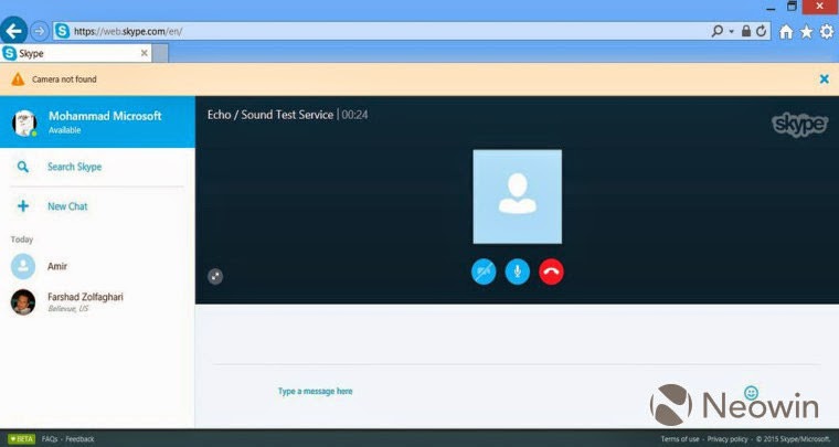 Η Microsoft ξεκίνησε τις δοκιμές σε μια έκδοση του Skype web - Φωτογραφία 2