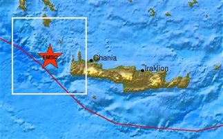 Σεισμός 3,7 ρίχτερ ανοιχτά των Χανίων - Φωτογραφία 1