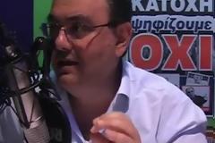 Αμετροεπής και προκλητικός ο Δημήτρης Καζάκης του ΕΠΑΜ, που κατέρχεται με τα ψηφοδέλτια του «ΟΧΙ», καθυβρίζει τον Μανώλη Γλέζο.