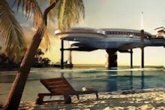 Ξενοδοχείο με θέα τα σύννεφα και κρεβάτια ανάμεσα σε καρχαρίες [εικόνες]