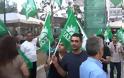 Πακιστανοί με σημαίες του ΠΑΣΟΚ γεμίζουν το χώρο!!!
