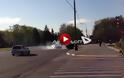 VIDEO: Ένα Audi R8 συγκρούεται κατά τη διάρκεια ενός drift μ’ ένα Lada!