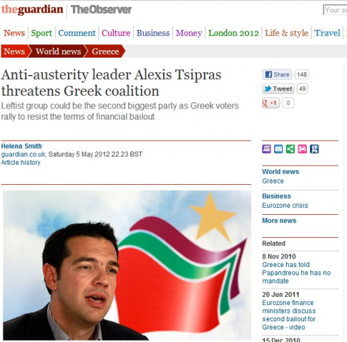 Guardian: Δεύτερο κόμμα ο ΣΥΡΙΖΑ - Φωτογραφία 2