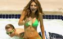 VIDEO: Η σέξι Μαρία Μενούνος παίζει με τον Χαφ στη πισίνα!