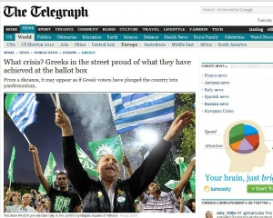 Οι Έλληνες είναι περήφανοι με το αποτέλεσμα της κάλπης - Φωτογραφία 1
