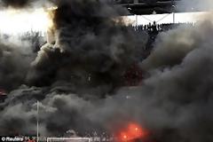 «Έκαψαν» το γήπεδο τους οι οπαδοί της Κολωνίας (pics+vid)