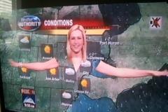 Τι συμβαίνει όταν μετεωρολόγος στην τηλεόραση φοράει πράσινα;