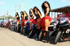 Superbike racing dream & HOT BABES!