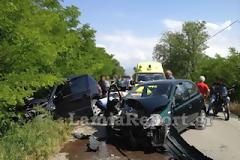Δυο τραυματίες σε τροχαίο έξω από τη Λαμία