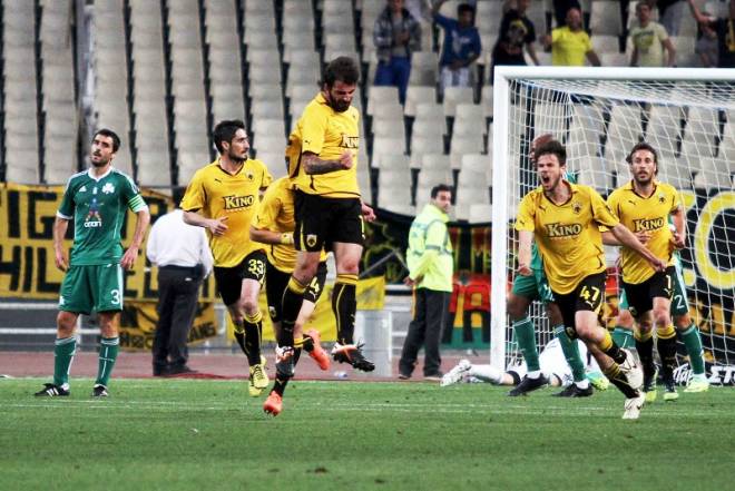2η αγωνιστική play off 2011-2012: ΑΕΚ-Παναθηναϊκός 2-0 - Φωτογραφία 1