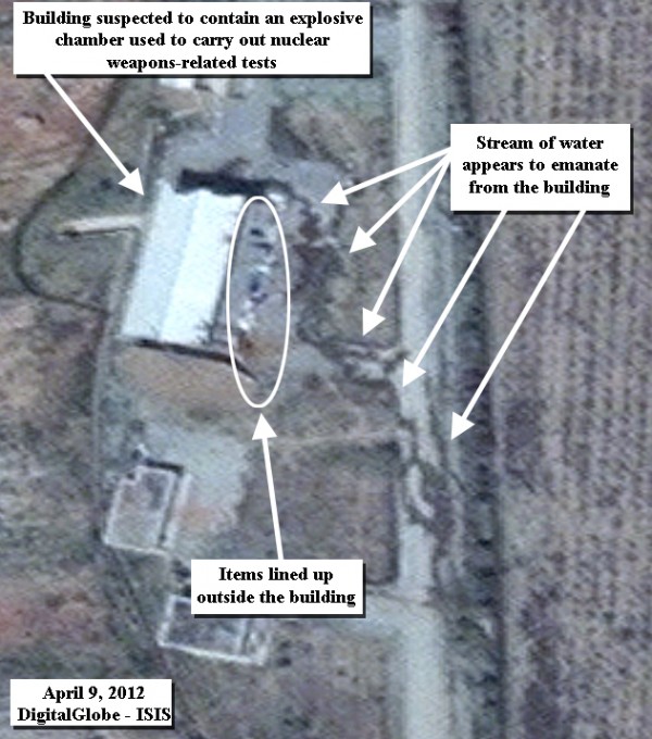 Αμερικανικό ινστιτούτο ασφάλειας λέει ότι δορυφορικές φωτογραφίες δείχνουν νέα δραστηριότητα σε ιρανική στρατιωτική εγκατάσταση - Φωτογραφία 1