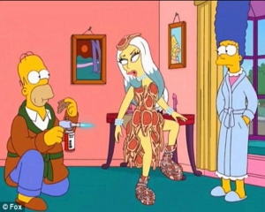 Η Lady Gaga στους Simpsons! - Φωτογραφία 1