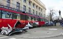 Boυκουρέστι: Πάνω από 20 τραυματίες σε σύγκρουση βαγονιών τραμ