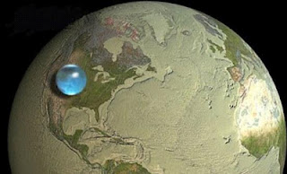 Όλο το νερό της Γης χωρά σε μια μικροσκοπική σφαίρα - Φωτογραφία 1