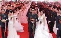 Ομαδικός στρατιωτικός γάμος στην Ταϊπέι - Φωτογραφία 3