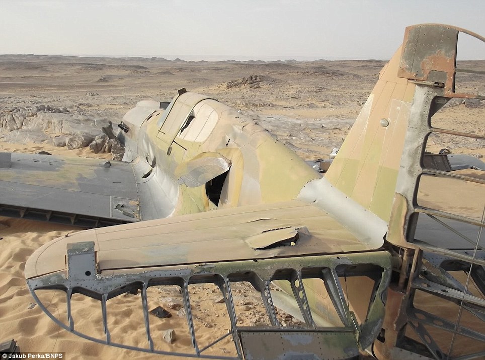 Συγκλονιστικό!Βρέθηκε αεροπλάνο του Β' ΠΠ μέσα στην έρημο Σαχάρα!Τι έγινε ο πιλότος του - Φωτογραφία 2