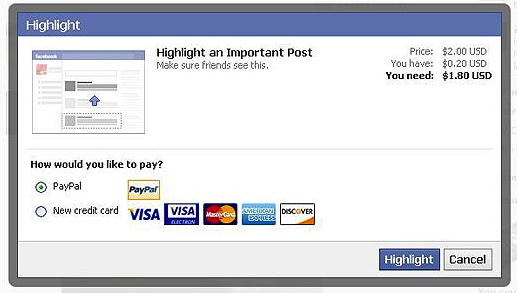 Facebook: Θα πληρώνατε για τα posts σας; - Φωτογραφία 2