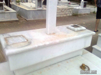 Ζημιές στο κοιμητήριο του Κυβεριου στην Αργολίδα - Φωτογραφία 5