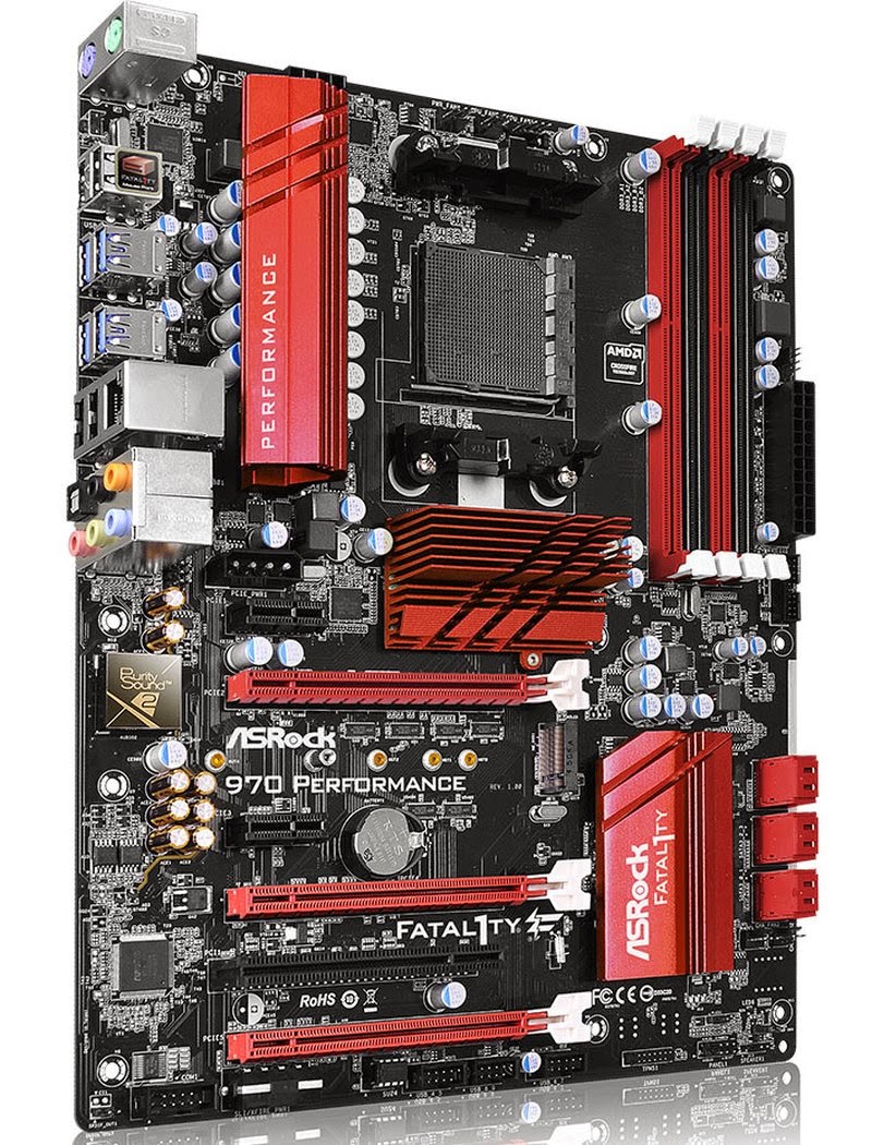 ASRock Fatal1ty 970 Performance AM3+ Gaming Μητρική - Φωτογραφία 1