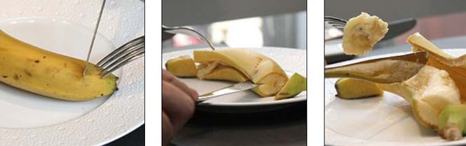 Έτσι τρώγεται σωστά το φαγητό: Δεν κόβουμε ποτέ τα μακαρόνια, καθαρίζουμε την μπανάνα με το μαχαίρι - Φωτογραφία 7