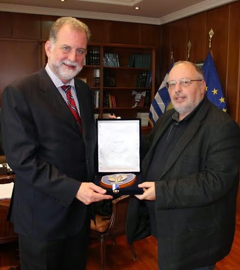 Συνάντηση ΑΝΥΕΘΑ Κώστα Ήσυχου με τον Πρέσβη της Ισπανίας στην Ελλάδα - Φωτογραφία 2