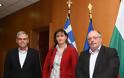 Συνάντηση ΑΝΥΕΘΑ Κώστα Ήσυχου με την Πρέσβη της Βουλγαρίας στην Ελλάδα