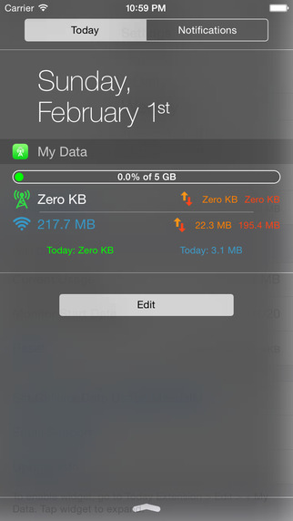 My Data Widget: AppStore free today...παρακολουθήστε τα δεδομένα σας - Φωτογραφία 3