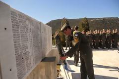 Προσκυνηματική επίσκεψη Τιμής και Μνήμης των σπουδαστών της Στρατιωτικής Σχολής Ευελπίδων στο Δίστομο